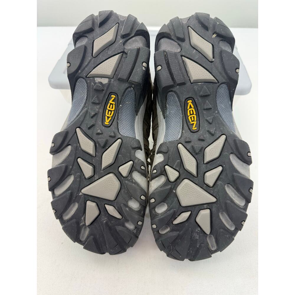 KEEN Voyageur Hiking Shoes Waterproof Trail Shoes Brown Black Mens 10.5 Camping - Picture 7 of 7